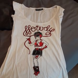 Sourpuss clothing top, small